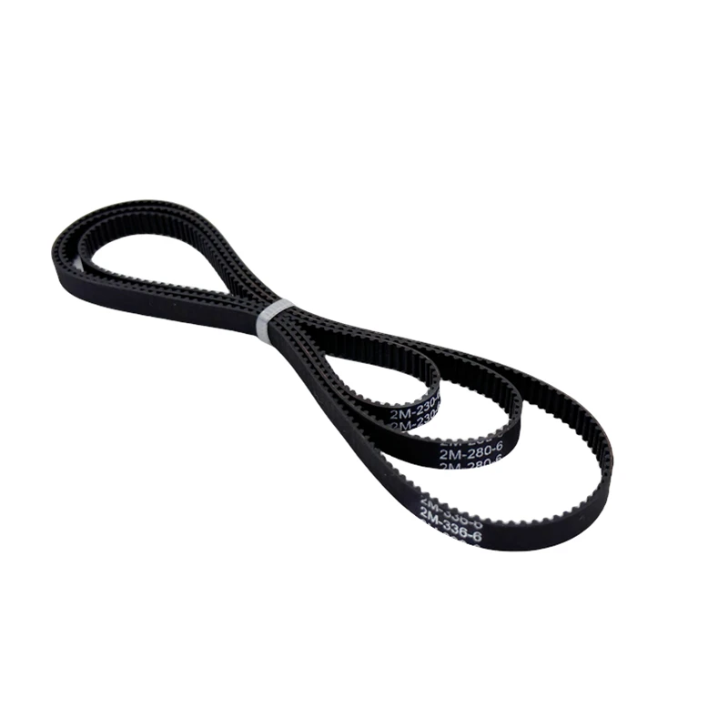 1PCS GT2 Synchronous Timing Belt 270-392mm 3D Printer Accessory 300mm Belt Width 6/10mm  Closed Loop Rubber Seal 2GT Spacing 2mm