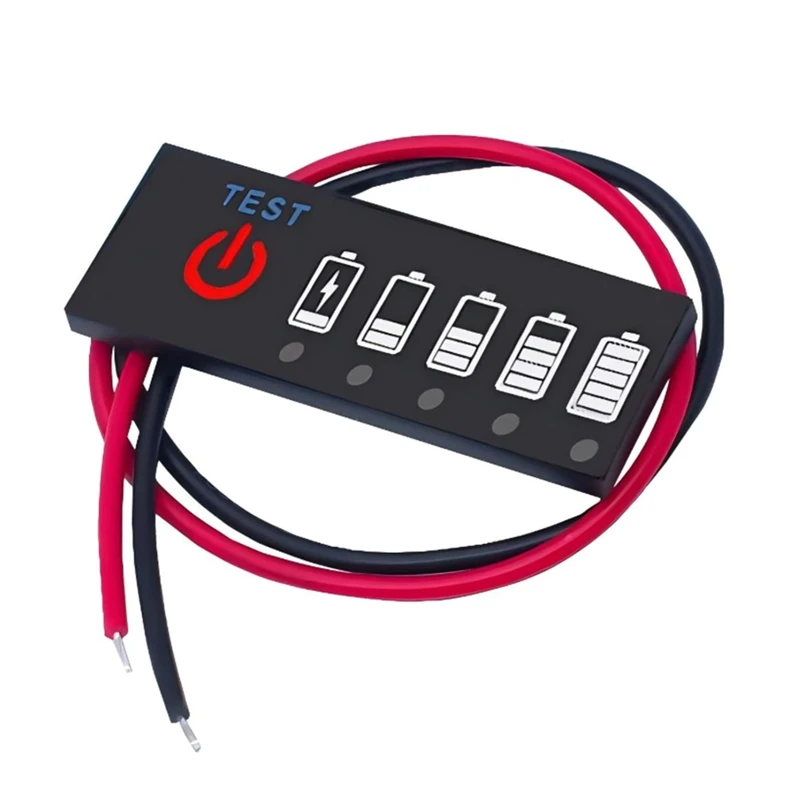 Battery Level Indicator Ternary Lithium Lead-Acid Capacity Display Tester Meter 3.7V Fully Charging 4.2V