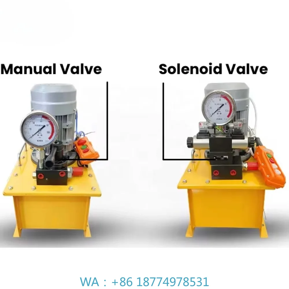Portable Single‑Acting Hydraulic Power Pack Unit Power Station 10000 PSI High Pressure With Hand Foot Switch for Industrial