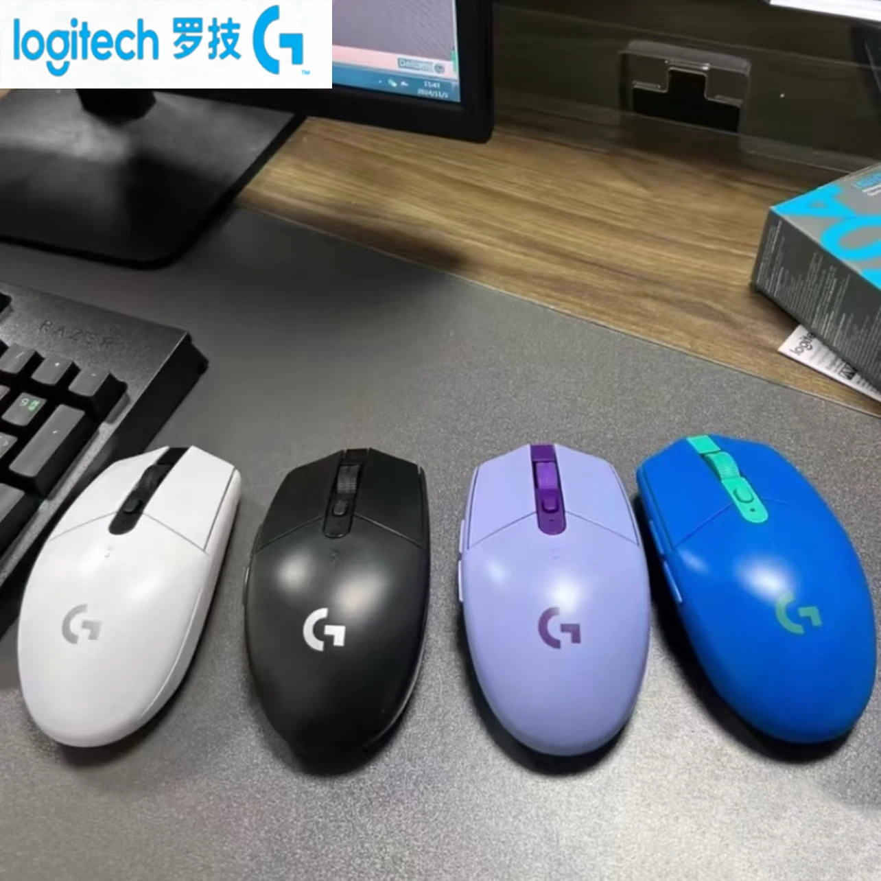 Logitech（G）G304 Wireless Gaming Mouse - Ergonomic Lightweight Design Mini PC Laptop Accessories  (No Driver Version)