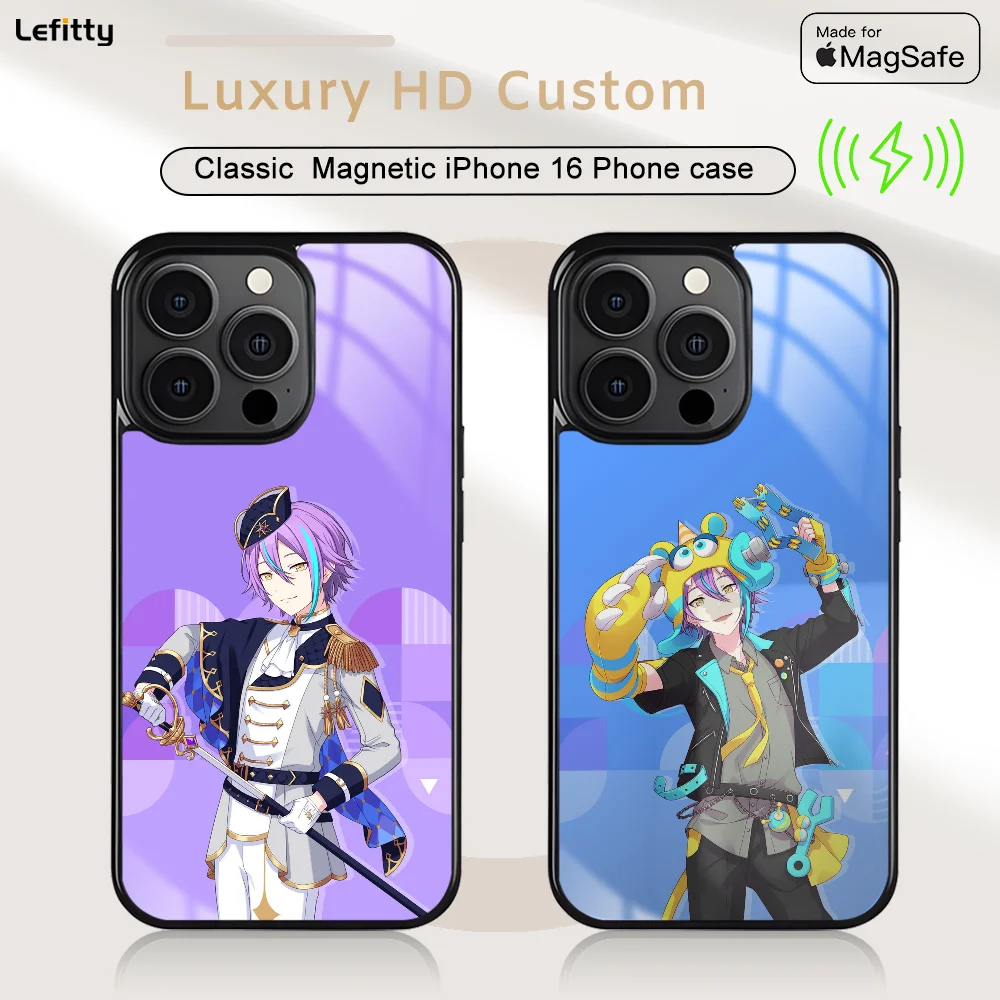 

Hot Game-Rui Girl Phone Case For IPhone 16 15 14 13 12 11 Pro Max Plus Mini Magnetic Magsafe Wireless Charging Cover
