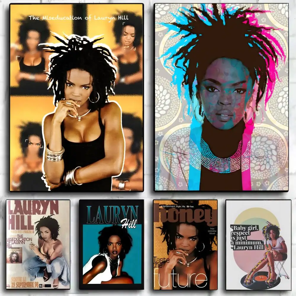 Lyrical Powerful L-Lauryn N-Noelle H-Hill Poster Wall Art Print Decorative Mural Home Decor Gift Unframed
