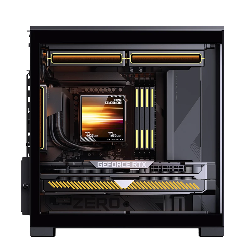 JONSBO D34 Computer case with 280 Radiator Support ATX PS2 Power