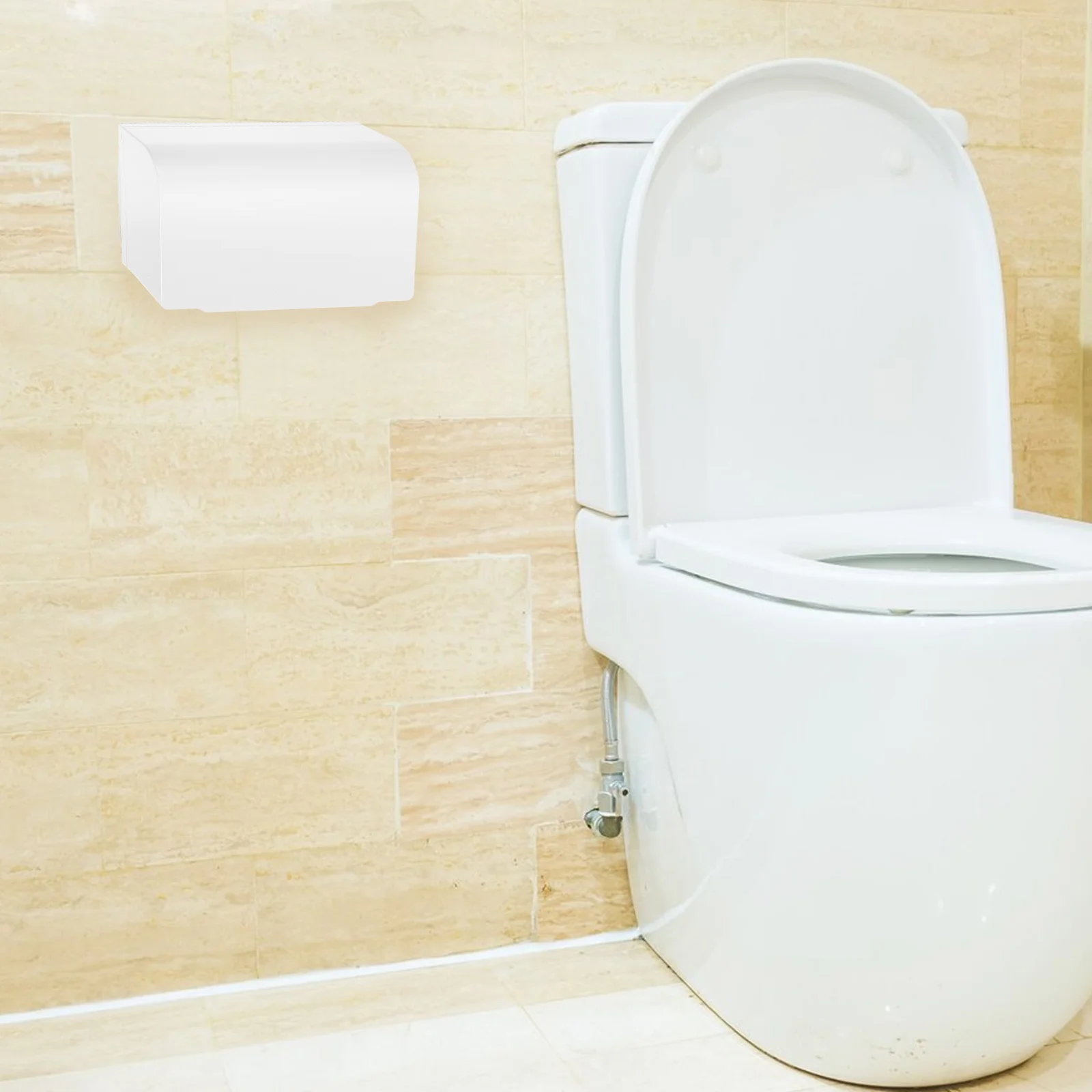 

Conjoined Double 86 Type Thickened Waterproof Socket Cover Durable Splash Proof Adhesive Home Kitchen Bathroom Socket Box