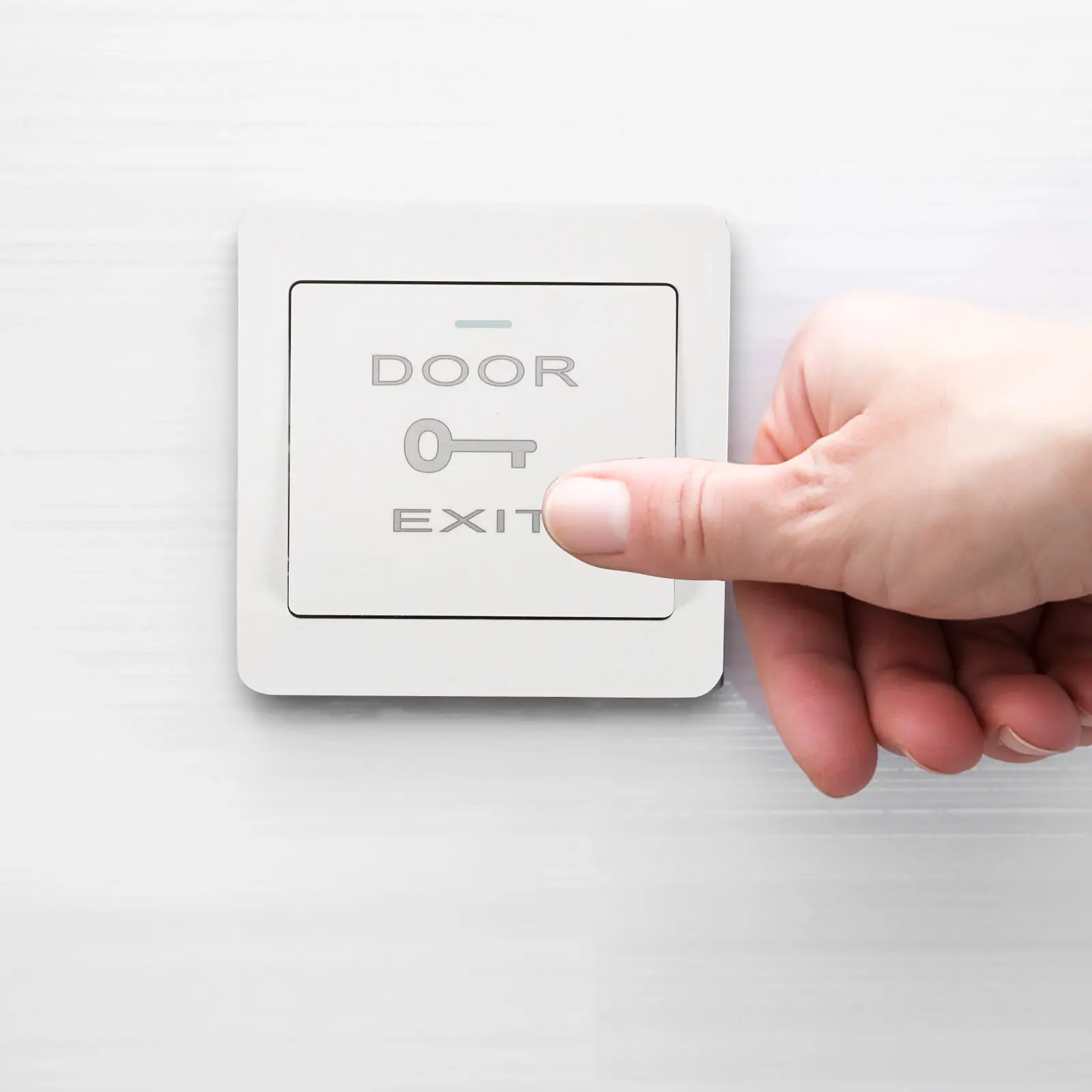 

Комплект из 2 кнопок выхода (Push-to-Exit) для систем контроля доступа, настенная панель-накладка для дверного звонка, прочный кронштейн-решетка