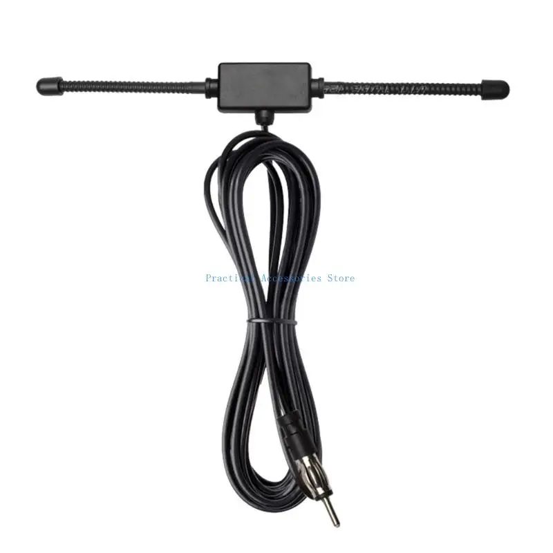 

U75E Long Cable 433MHz Adhesive Mount Antenna For Improved FM Reception In Homes Stereo Systems And Wireless Devices