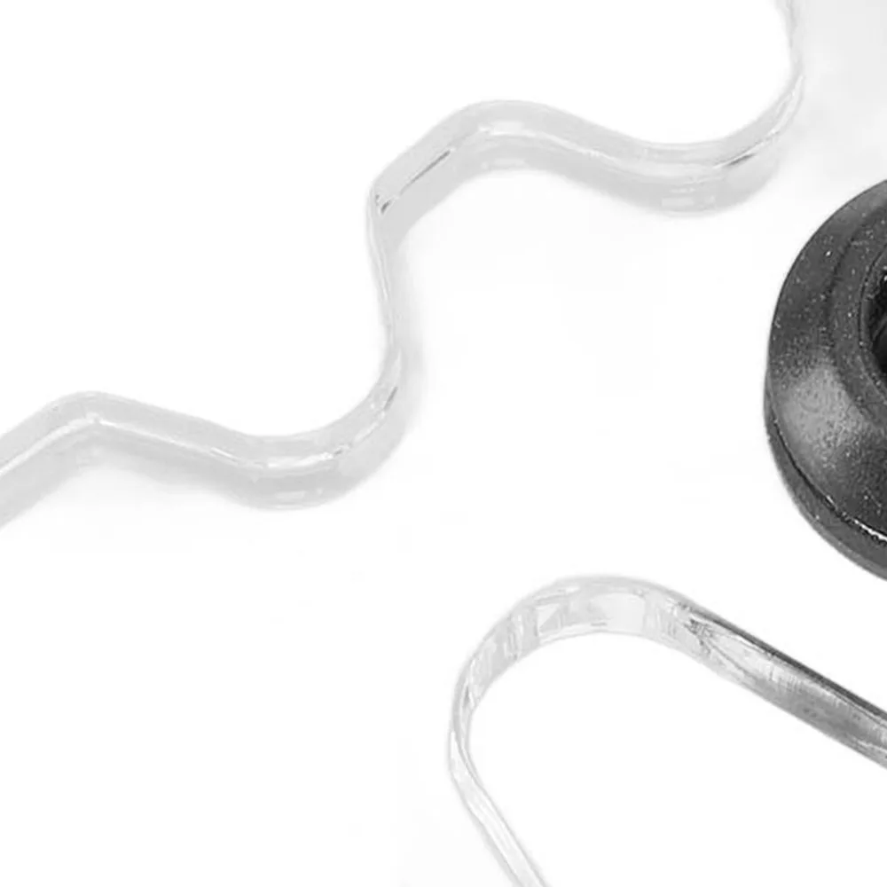 

Transparent Acrylic Pool Billiard Cue Bridge Head Rubber Easy to Use Pool Stick Holder Plug-in Billiard Cue Bridge Head