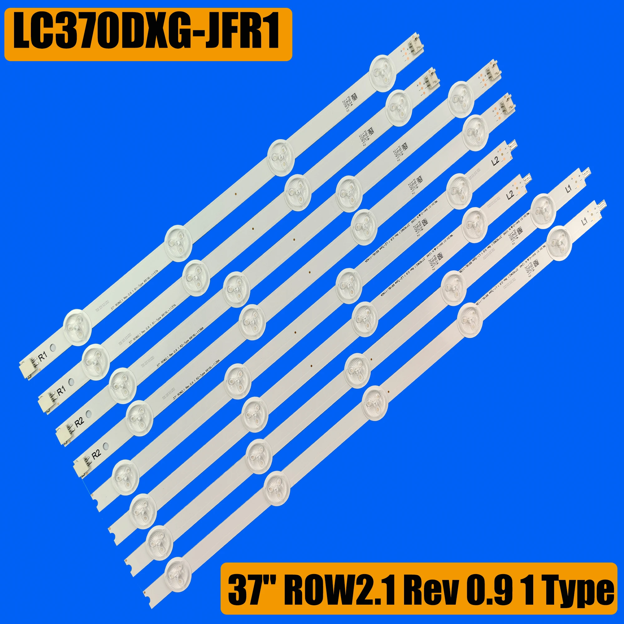 

LED backlight for 37" LC370DXG-JFR1 (SF)(JF) 37LN5400-ZA 37LN5403-ZA 6916L-1137A 6916L-1137A 6916L-1138A 6916L-1139A 6916L-1140A