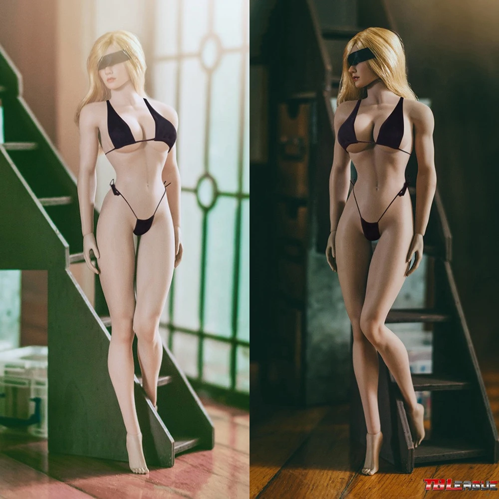 TBLeague S20A S21B 1/6 Super Flexible Female Seamless Body Suntan/Pale Skin Large Breast Action Figure for Hobby Collection