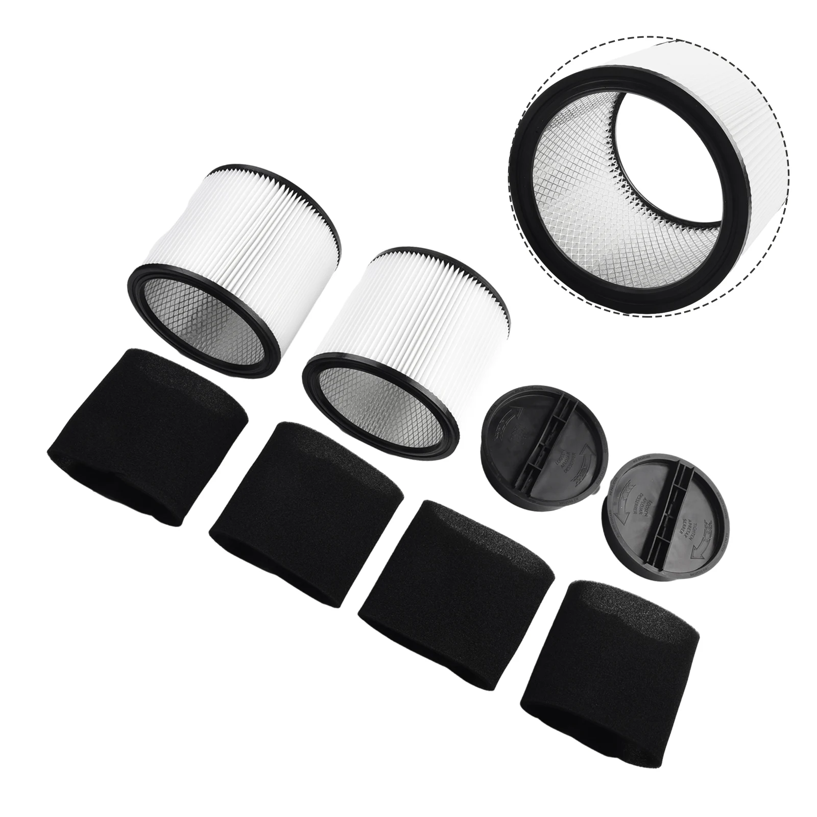 Filtri a cartuccia squisiti filtri per manicotti di pulizia filtri per coperchi per aspirapolvere parti per aspirapolvere per negozio Vac 90304 9030400