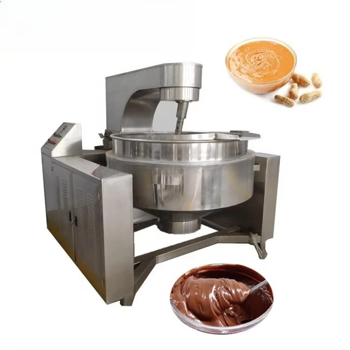 Commercial  Full Automatic Gas Steam Sauce Cooking Mixer Industrial Cooker Efficient Heating Stirring Customized