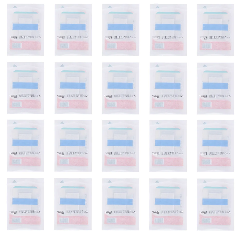 20 قطعة من ملصقات السرة للسباحة، رقع لاصقة مقاومة للماء لاستحمام الأطفال الصغار، تصميم مريح مانع للانزلاق #1