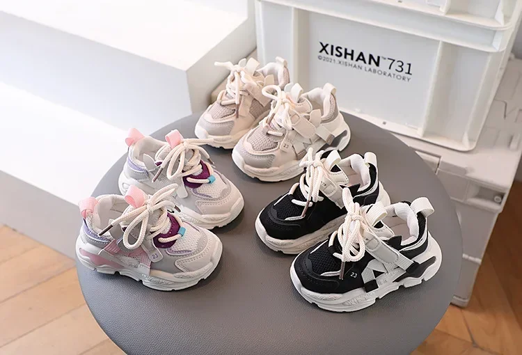 أحذية كاجوال للأطفال للأولاد والبنات والأطفال الصغار أحذية رياضية للجري لرياض الأطفال والمدرسة شبكية هوائية قابلة للتنفس #6