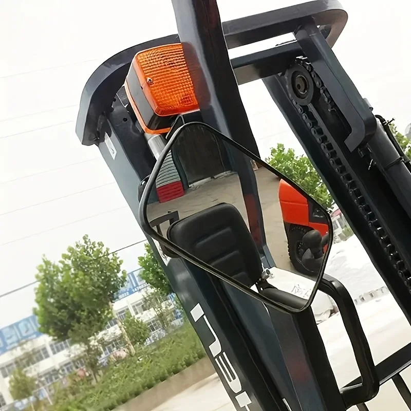 1 Stück Gabelstapler-Rückspiegel 360 Grad Drehbar Seitenspiegel und Anschraubbare Rückspiegel 1-5T Traktor-Spiegel Auto-Zubehör – Detail 6