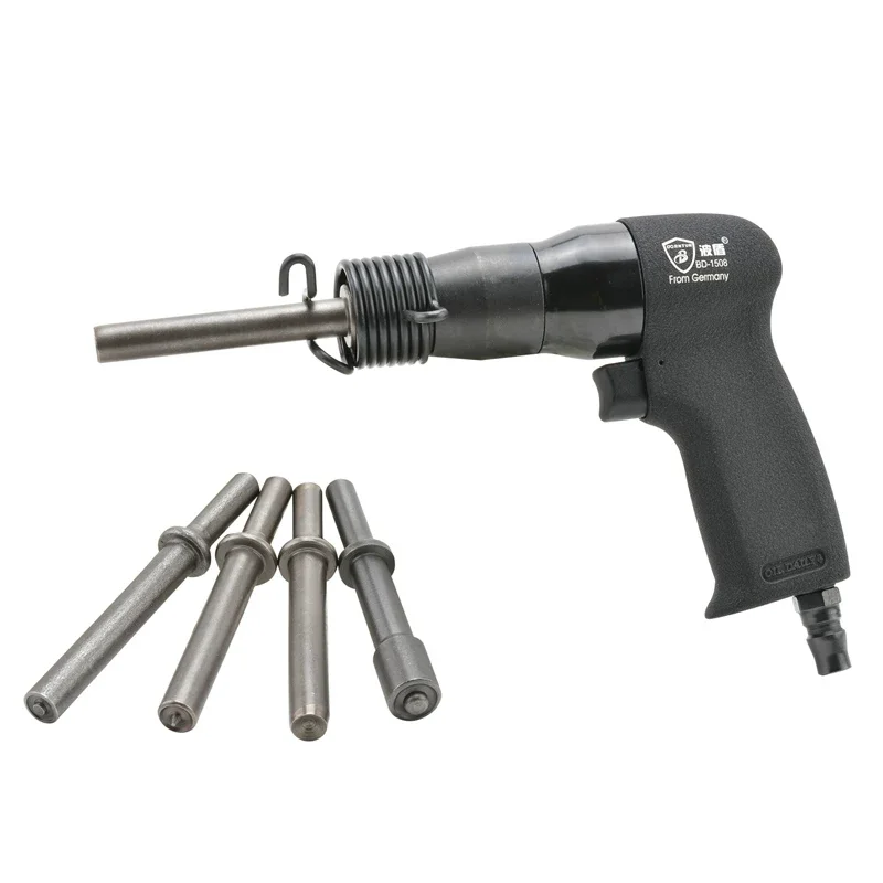 Pneumatic Rivet Gun, Nameplate Rivets, Semi-Hollow/Solid Copper, Iron, Aluminum Rivet Press Gun, Rivet Gun 1508