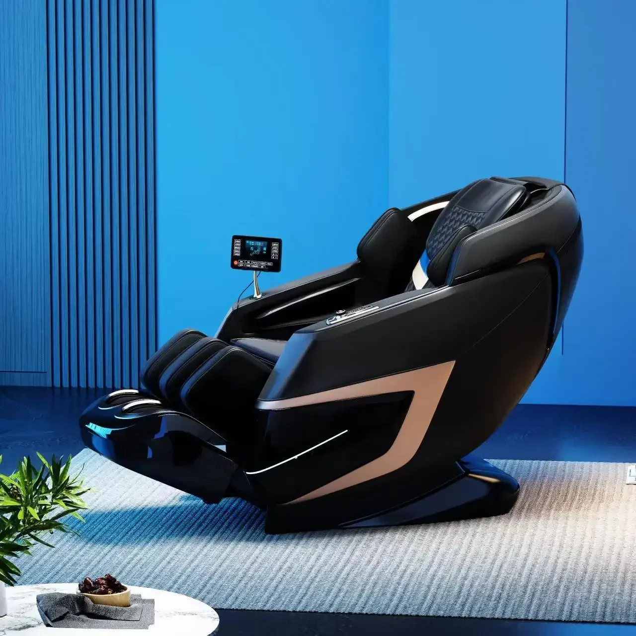 Massage furniture household full body electric sofa automatic zero gravity LCD touch massage chair space compartment