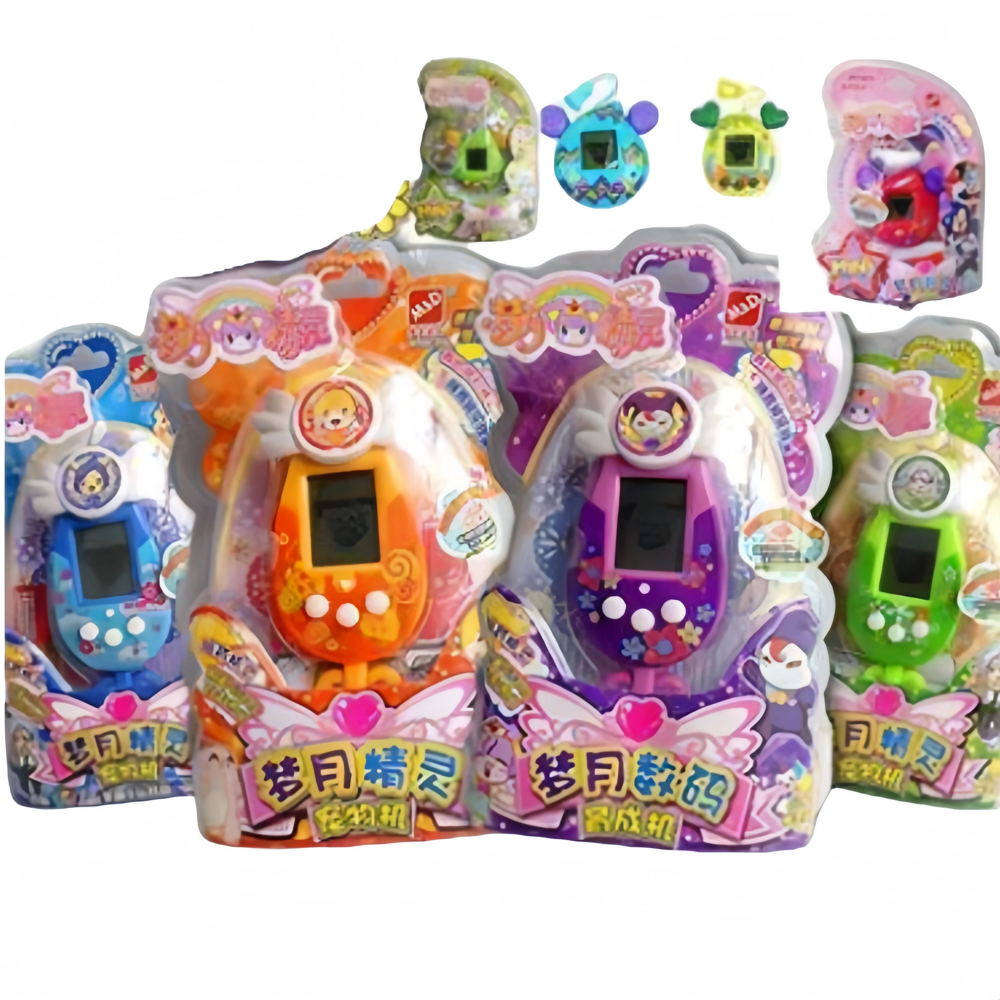 W magazynie Tamagotchi Dream Moon Elf Elektroniczna maszyna dla zwierząt Pet Mengyue Elf Popularna wersja Śliczna maszyna Kolekcja prezentów