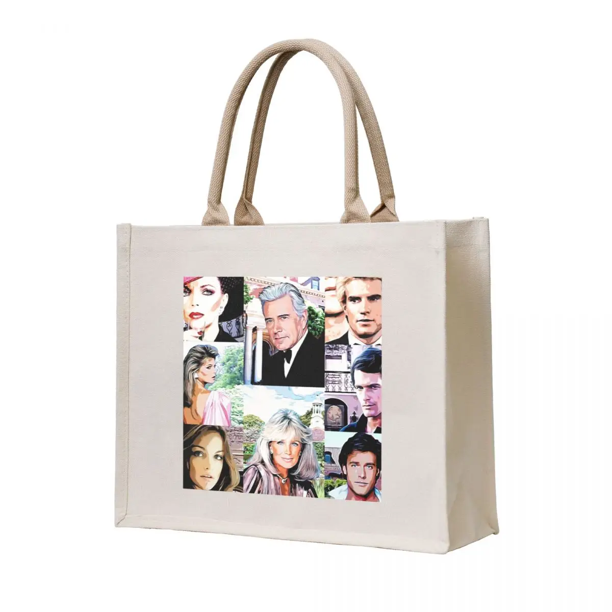 

DYNASTY - THE CARRINGTONS Tote Bag university shopper bag canvas bags Women's shopper canvas tote
