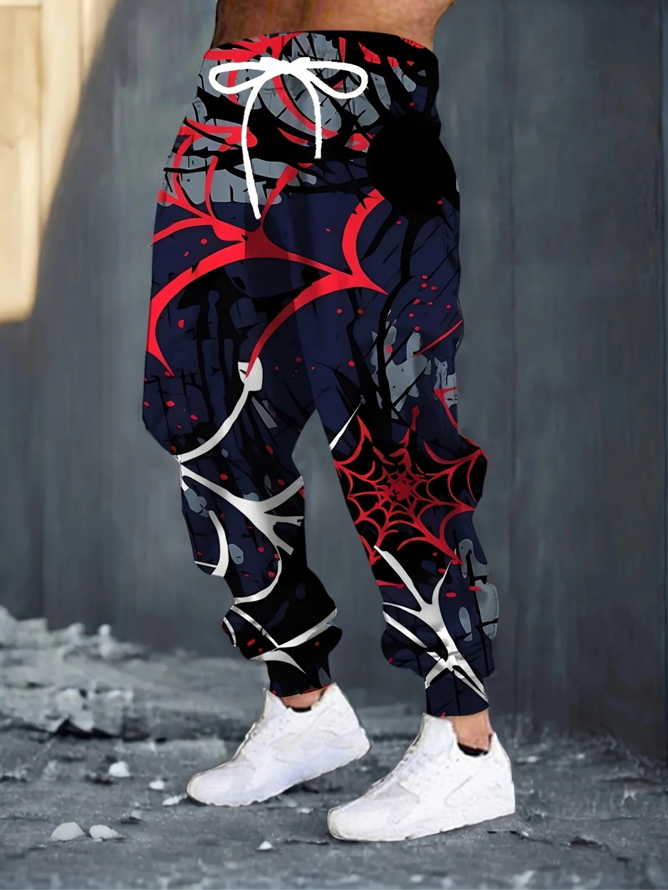Neuheiten: Jogginghose mit Marmor-Fluid-Swirl-3D-Druck, Unisex, lässige Trainingshose, Hose für den täglichen Spaziergang und urbanen Lifestyle – Detail 5
