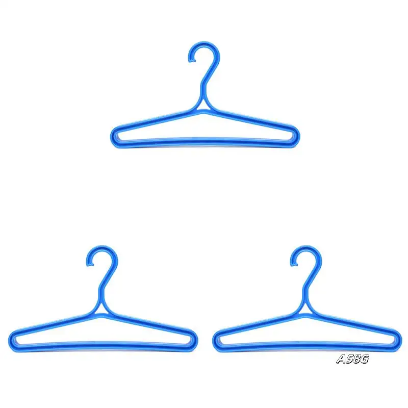 

3X Scuba Diving Wetsuit Hanger Dry Suit Dive Folding Holding Coat Holder Diving Swimming Suit Wetsuit Hanger Blue
