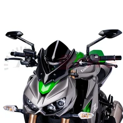 Motorcycle Windscreen Viser Visor Windshield Deflector Fits For Kawasaki Z1000 2014 2015 2016 2017 2018 2019 2020 Z-1000 z1000