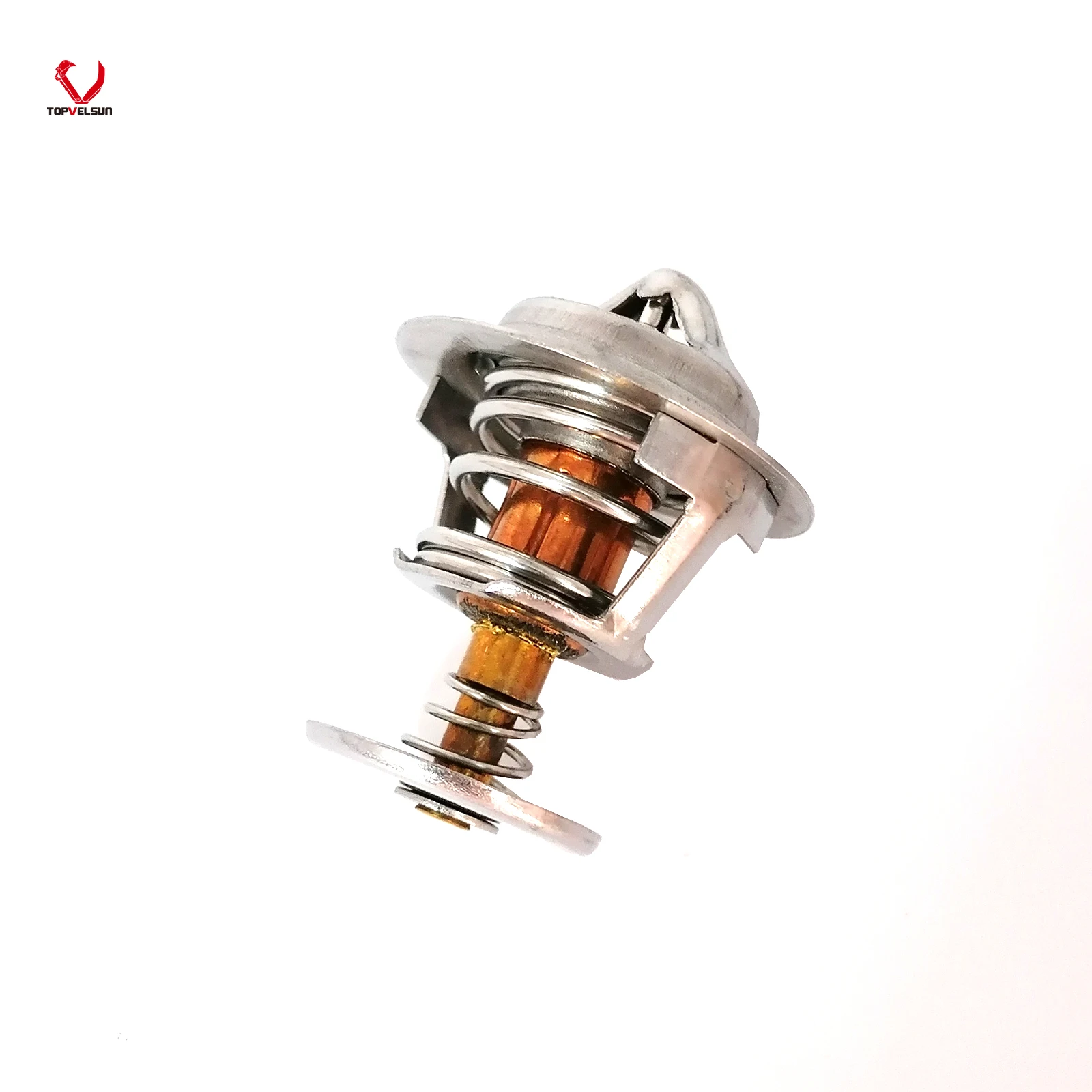 TOPVELSUN 3928639 76℃ Thermostat Compatible with Cummins 6CT 8.3L Diesel Engine Fits for Hyundai R290LC-3 R300 R305-7 R320LC-3