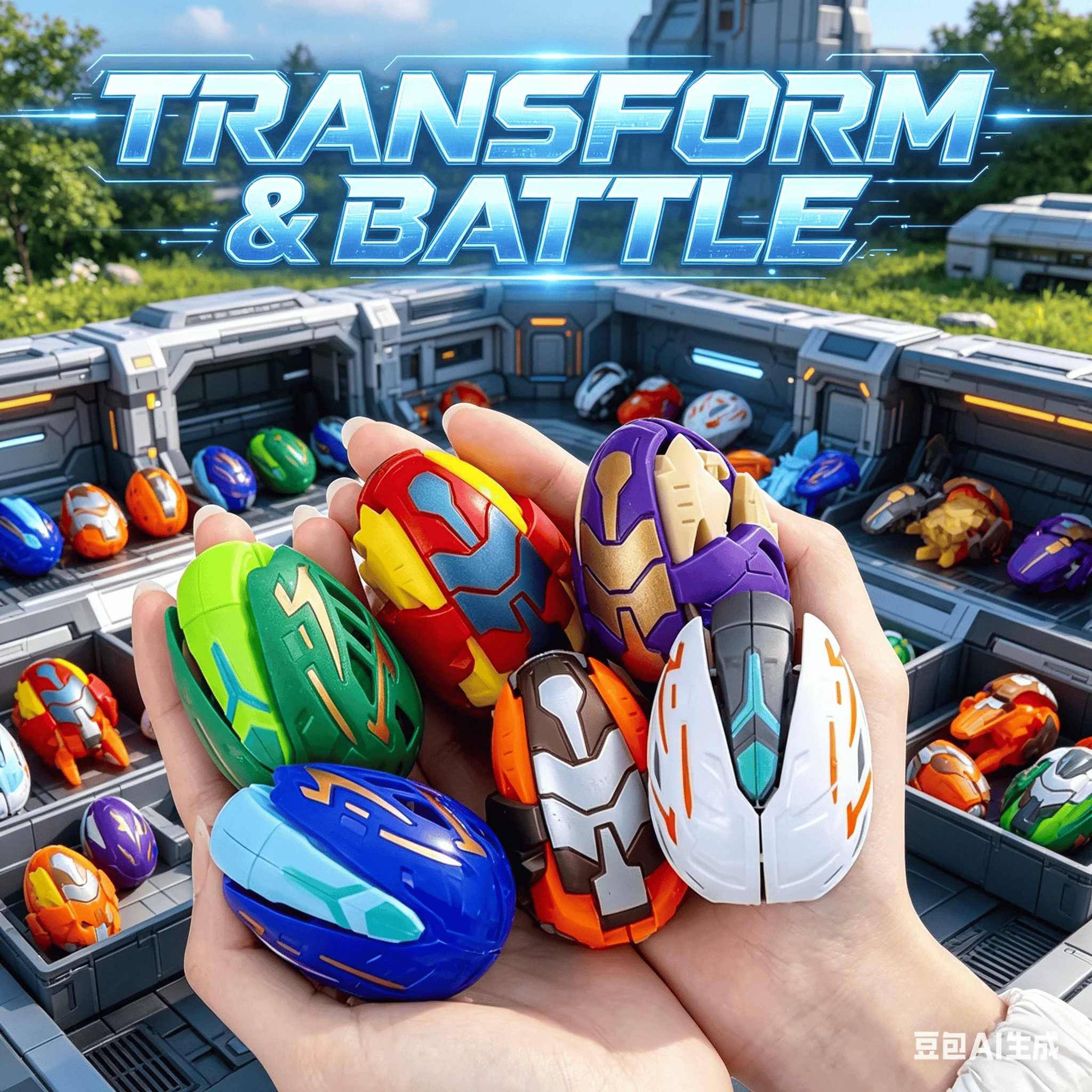 Transformable Dinosaur Egg Toy Collectible Action Figures Bulk Pack Interactive Deformation Kids Party Favor Birthday Gift - view 5