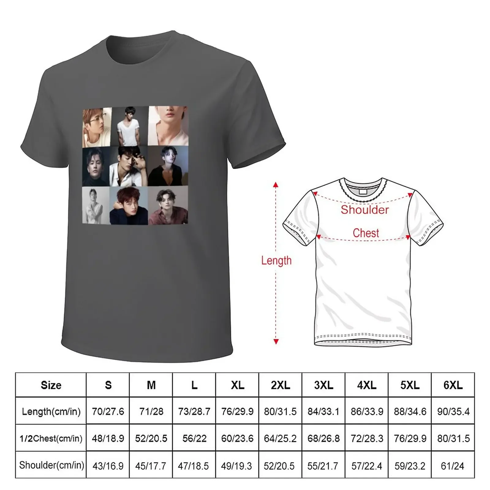 Seo In Guk Collage - Libra zodiac T-Shirt blanks for a boy mens graphic t-shirts