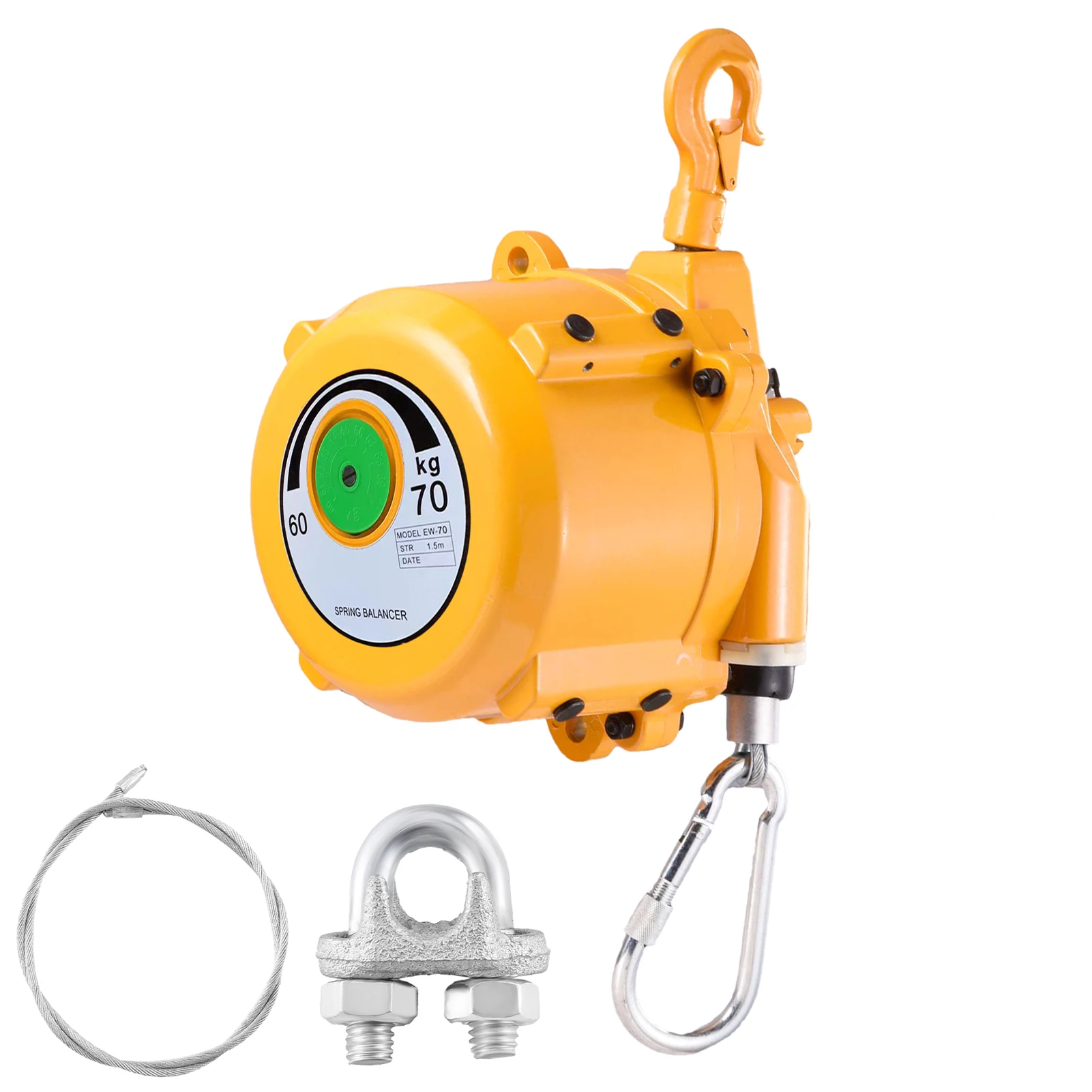 

Spring Balancer Spring Tool Balancer Retractor 132-154Lbs Steel Tool Holder, Portable Tool Fixture Holder for Industrial Work