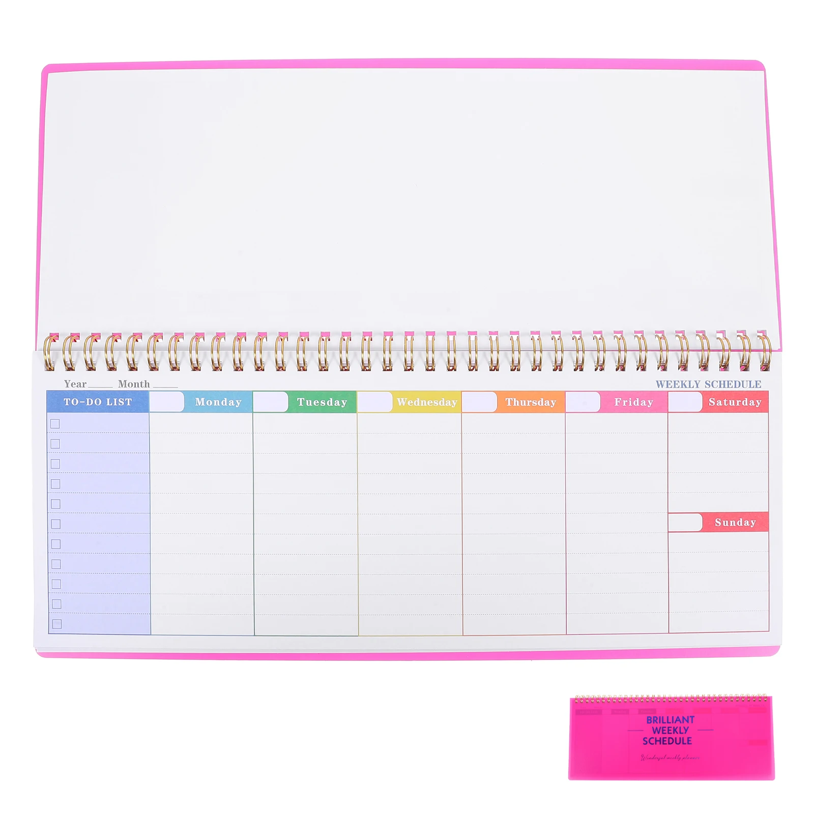 

Weekly Notepad Daily Schedule List Tracker Monthly Planner Tear Off Memo Tabs To Do Notebook Checklist Notepad Appointment Book