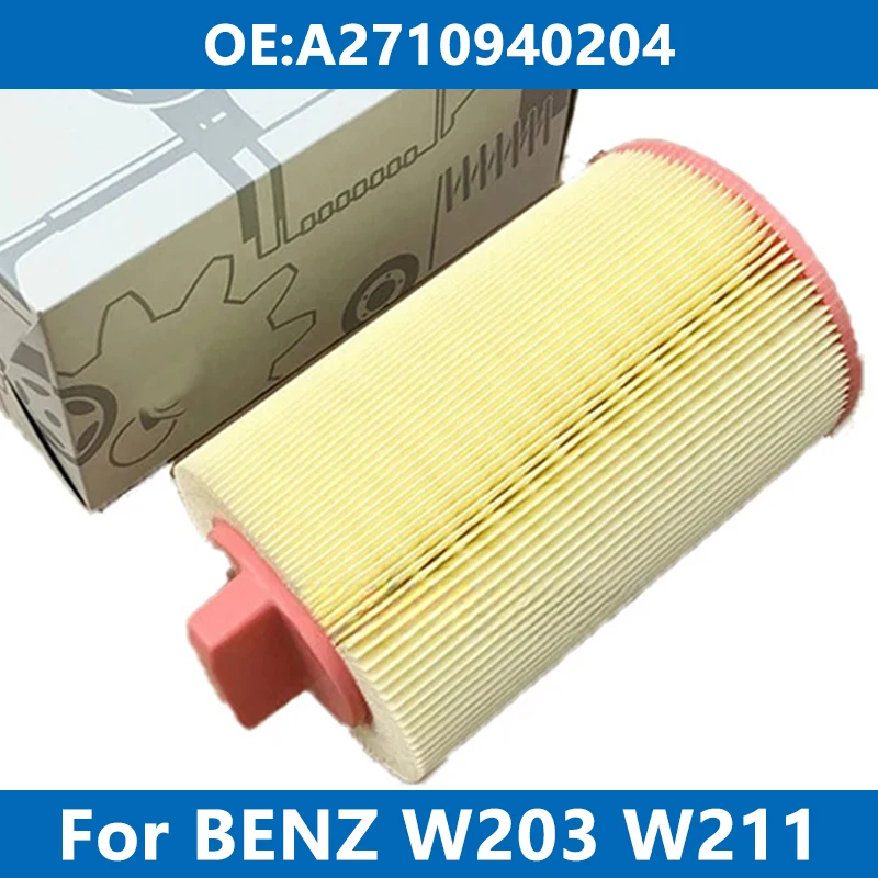 

Car Engine Air Filter Cleaner Element A2710940204 For Mercedes Benz W203 W204 W211 C180 Kompressor C200 CGI C230 CLC/K E200 NGT