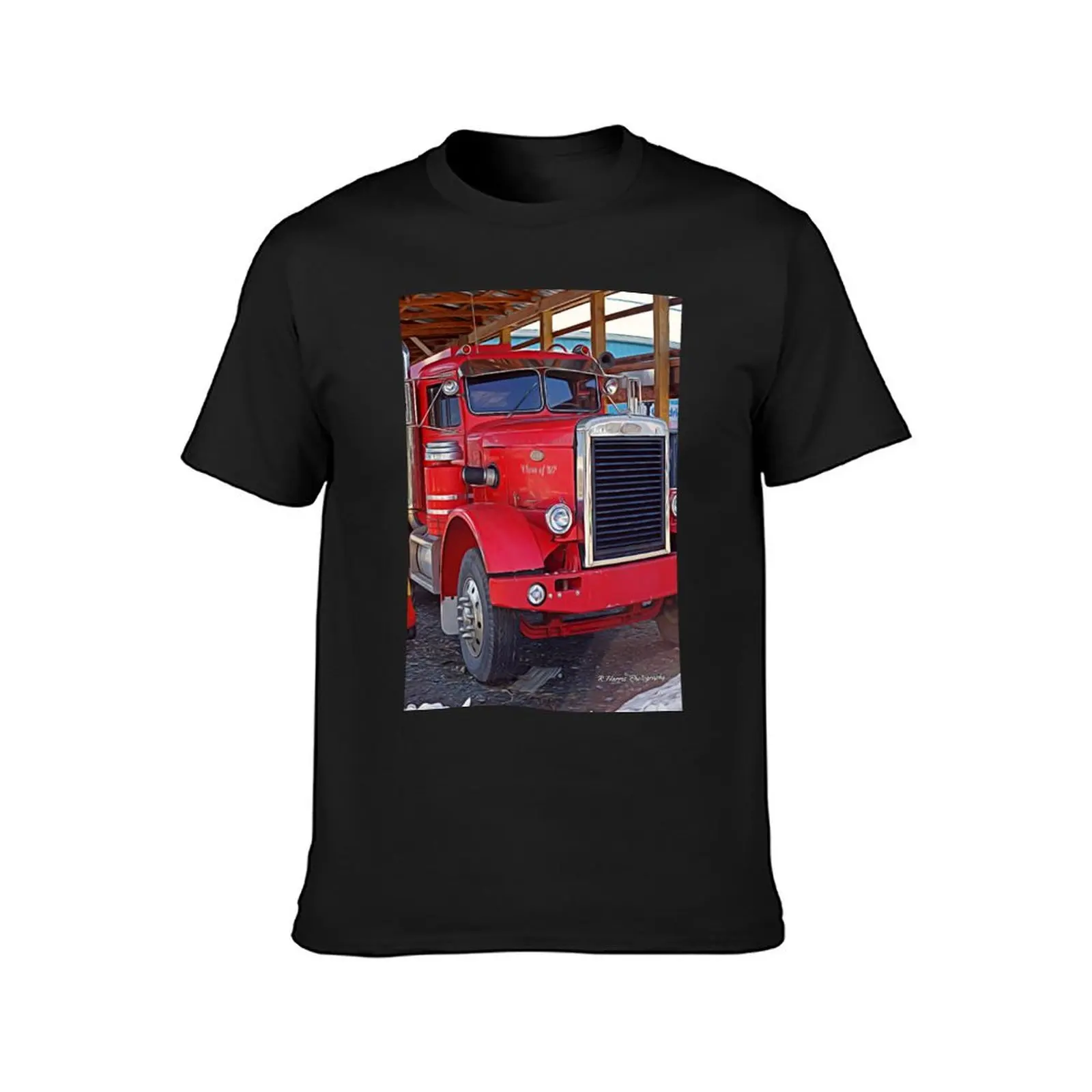 1965 Peterbilt Coventional T-Shirt plus size tops quick-drying shirts graphic tees t shirts for men graphic