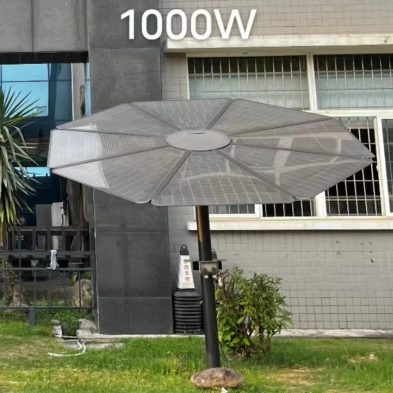 Sunflower Off-grid Solar Power System 1000W MPPT Controller Monocrystalline Panels for Home & Garden
