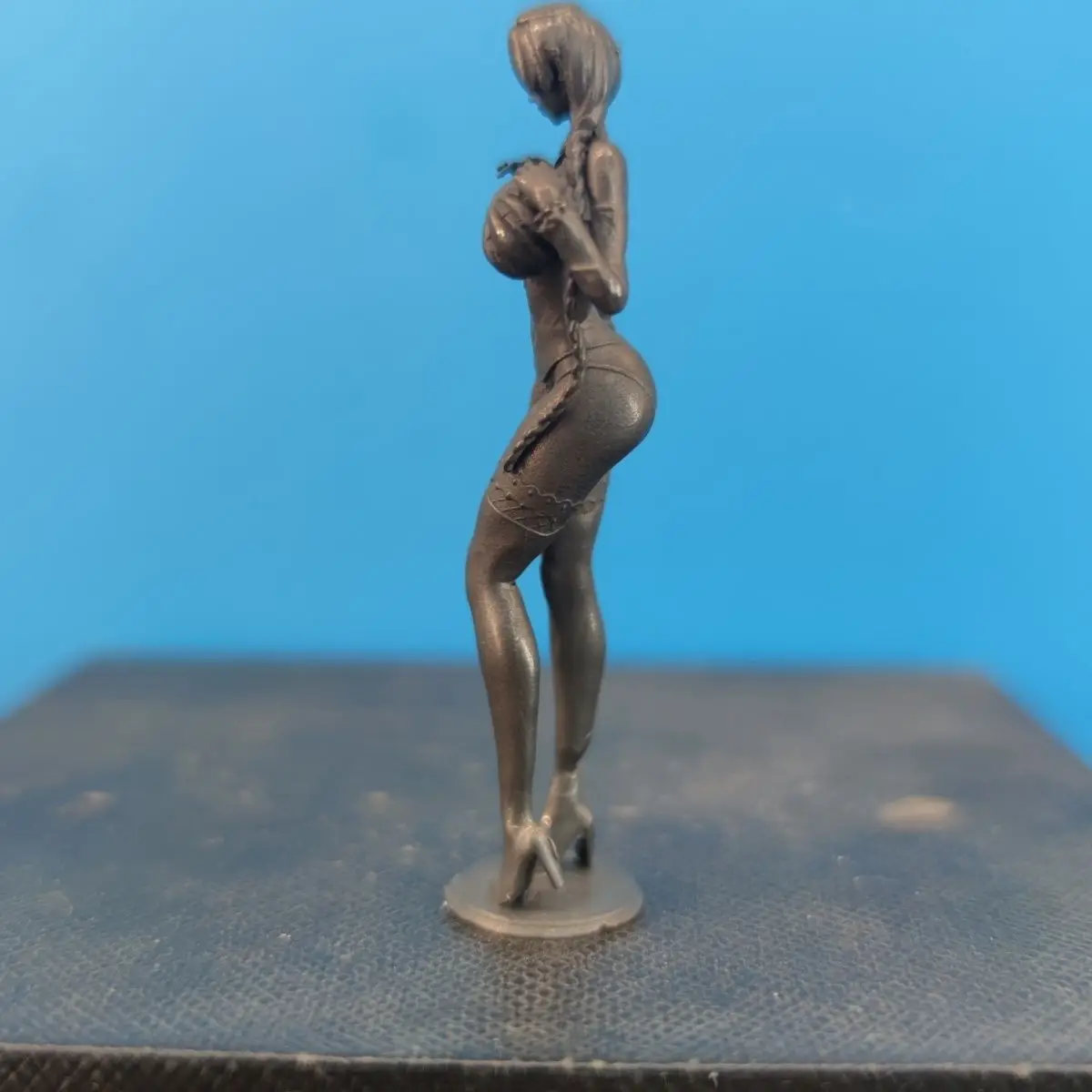 Brass Miniature Decorative Statue- Handmade Collectible Home Decor Ornament