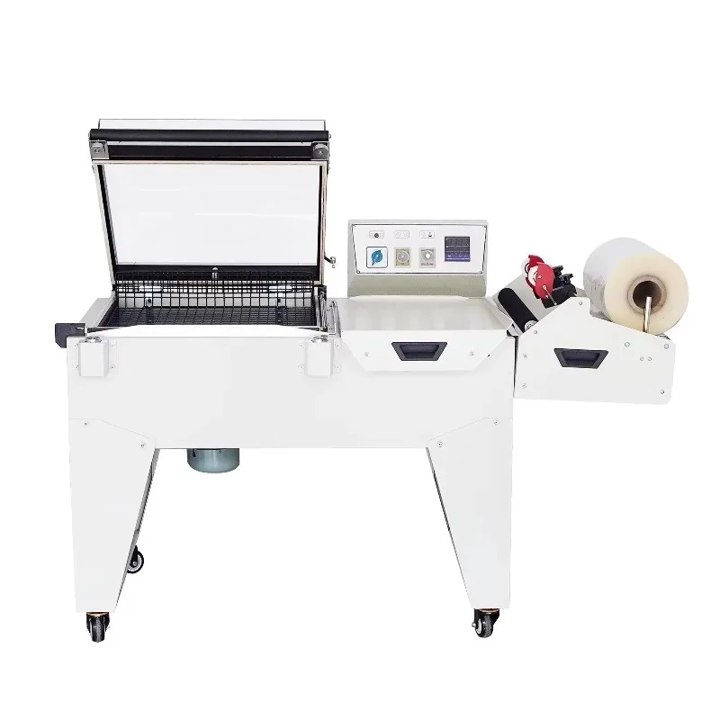 【Best Sale】 Semi-automatic Heat Shrink Sealing Cutting Wrapping Packing Machine Sealer Wrapper