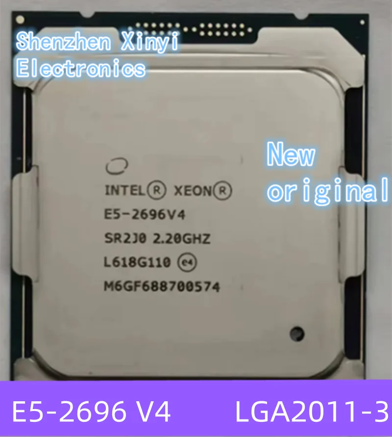 Free shipping  Original Xeon E5-2696 V4 E5-2696V4 E5-2696-V4CPU 22-cores 2.20GHZ 55MB 14nm LGA2011-3  processor