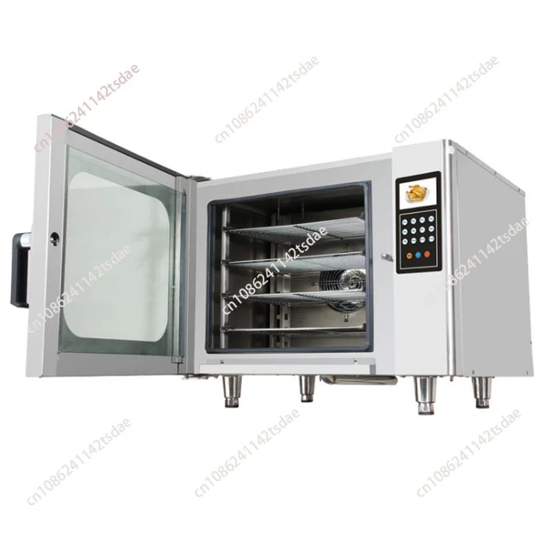 Commercial integrated steam oven 6000w automatic steam oven for hotels, intelligent electric oven baking integrated