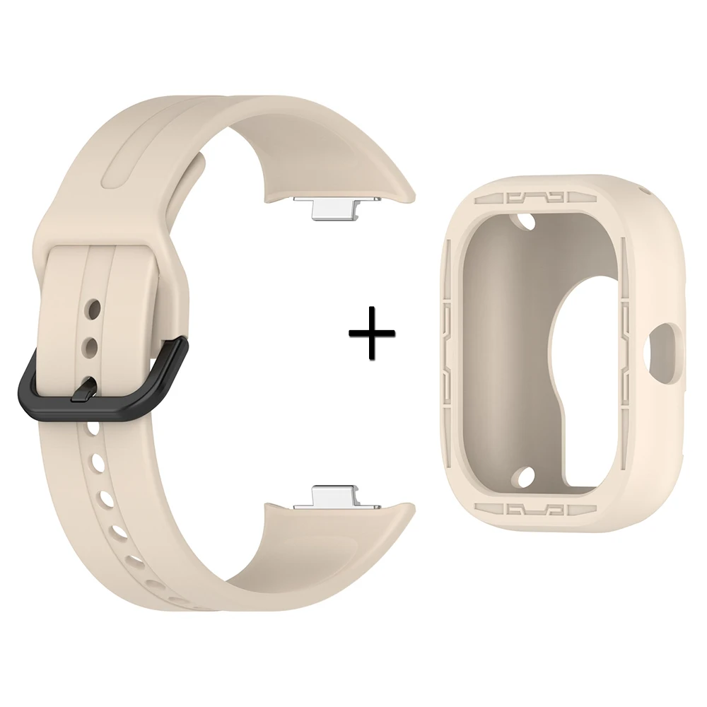 Strap For Redmi Watch 5 High Quality Soft and Durable Silicone Wristband + Case For Redmi Watch 5 Decoration Shell