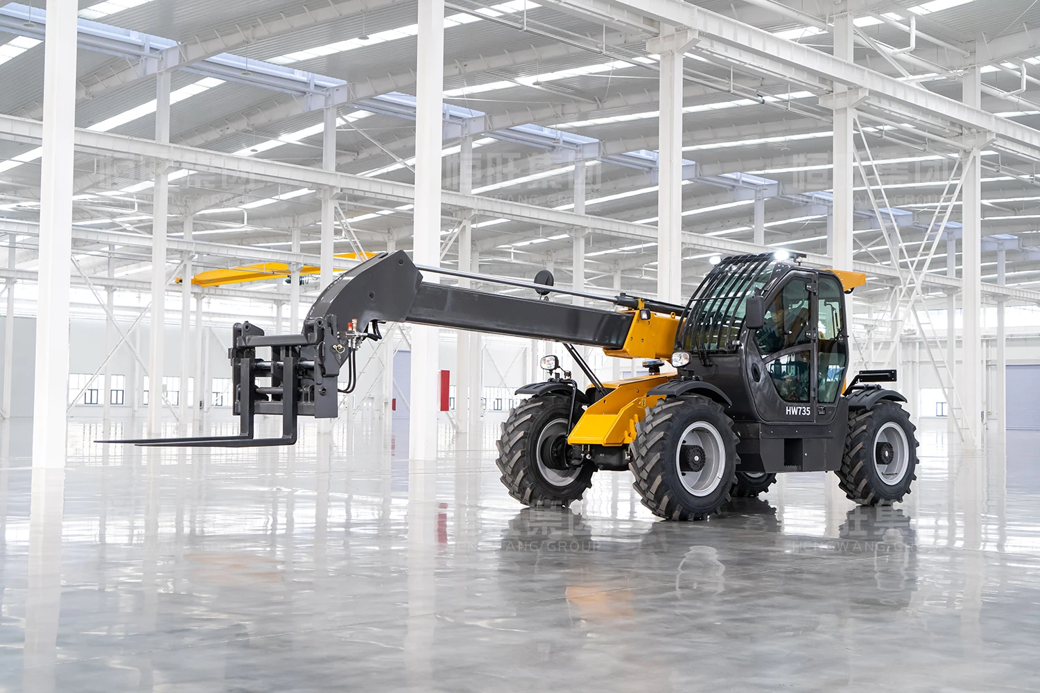 High Quality Off Road Forklift Telehandler Construction Machinery Telehandler Forklift Cargo Handler Telescopic Forklift