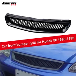 JDM Car Front Bumper Mesh Hood Grille Fit For Honda 96-98 Civic EK EJ Type R