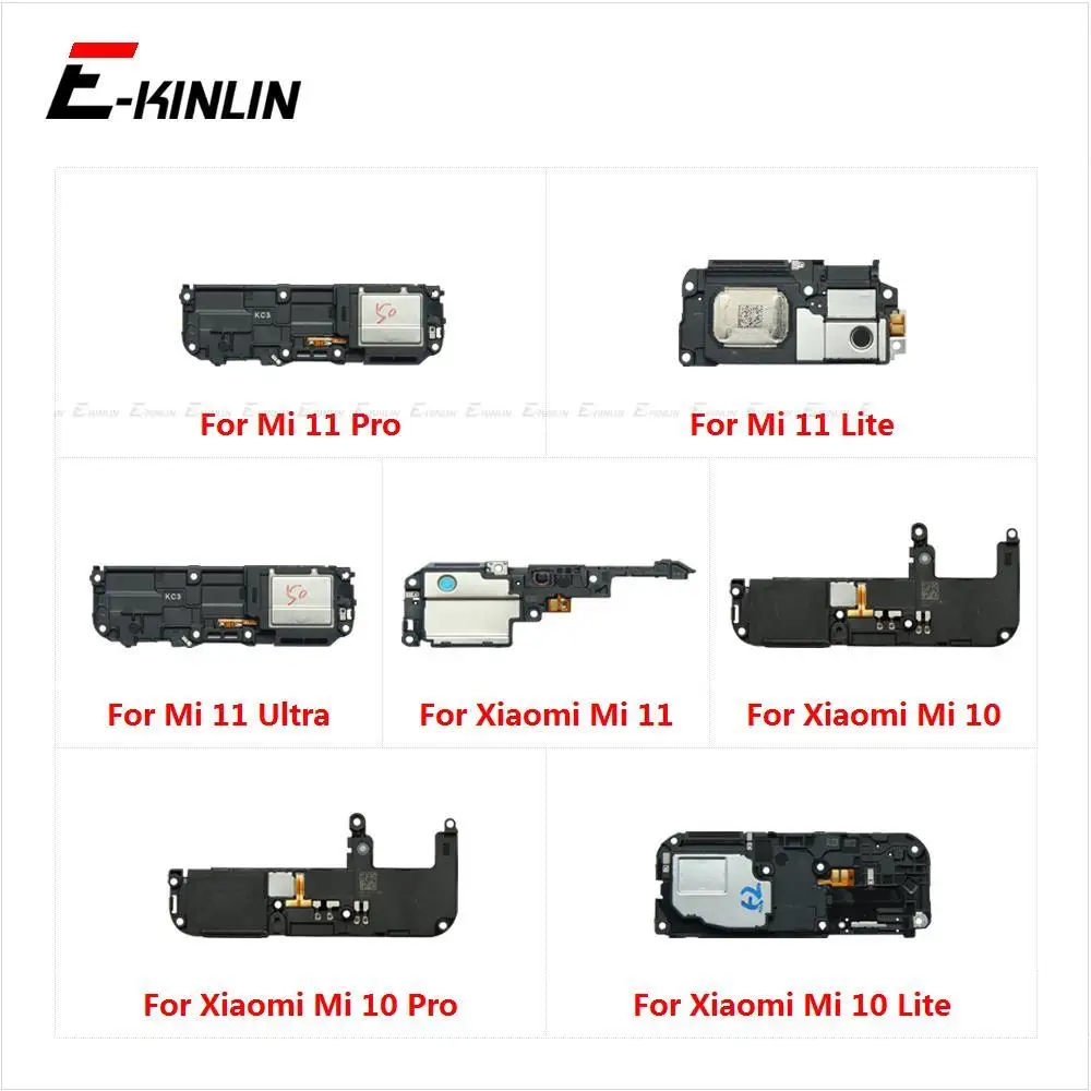 Main Back Buzzer Ringer Loud Speaker Loudspeaker Flex Cable For XiaoMi Mi 11 Ultra Note 10 10T Lite 11T 12 Pro 12X