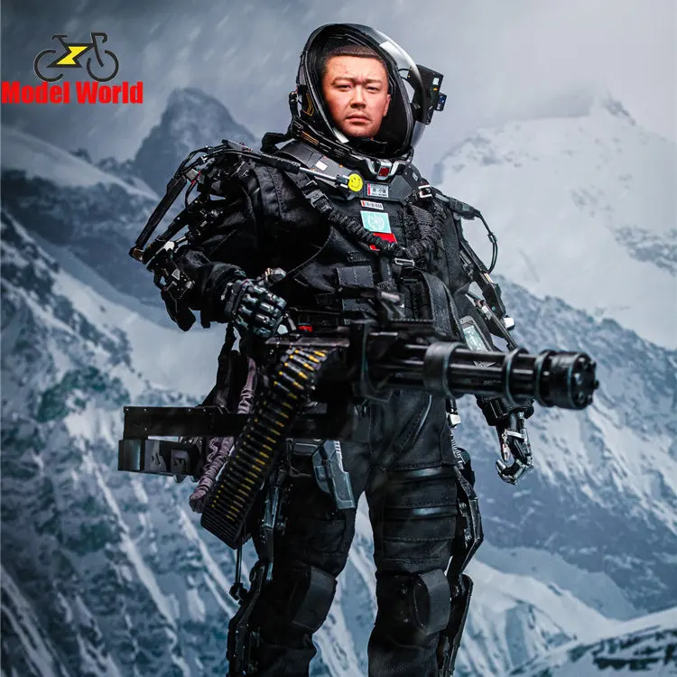 DAMTOYS DMS035 1/6 The Wandering Earth CN171-11 Rescue Unit Zhang Xiaoqiang Action Figure Model Full Set Toy