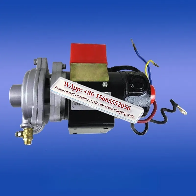 Zhonglian cleaning road sweeper sanitation truck parts original WP12-160 DC pump DCP24-180B12 suction pump