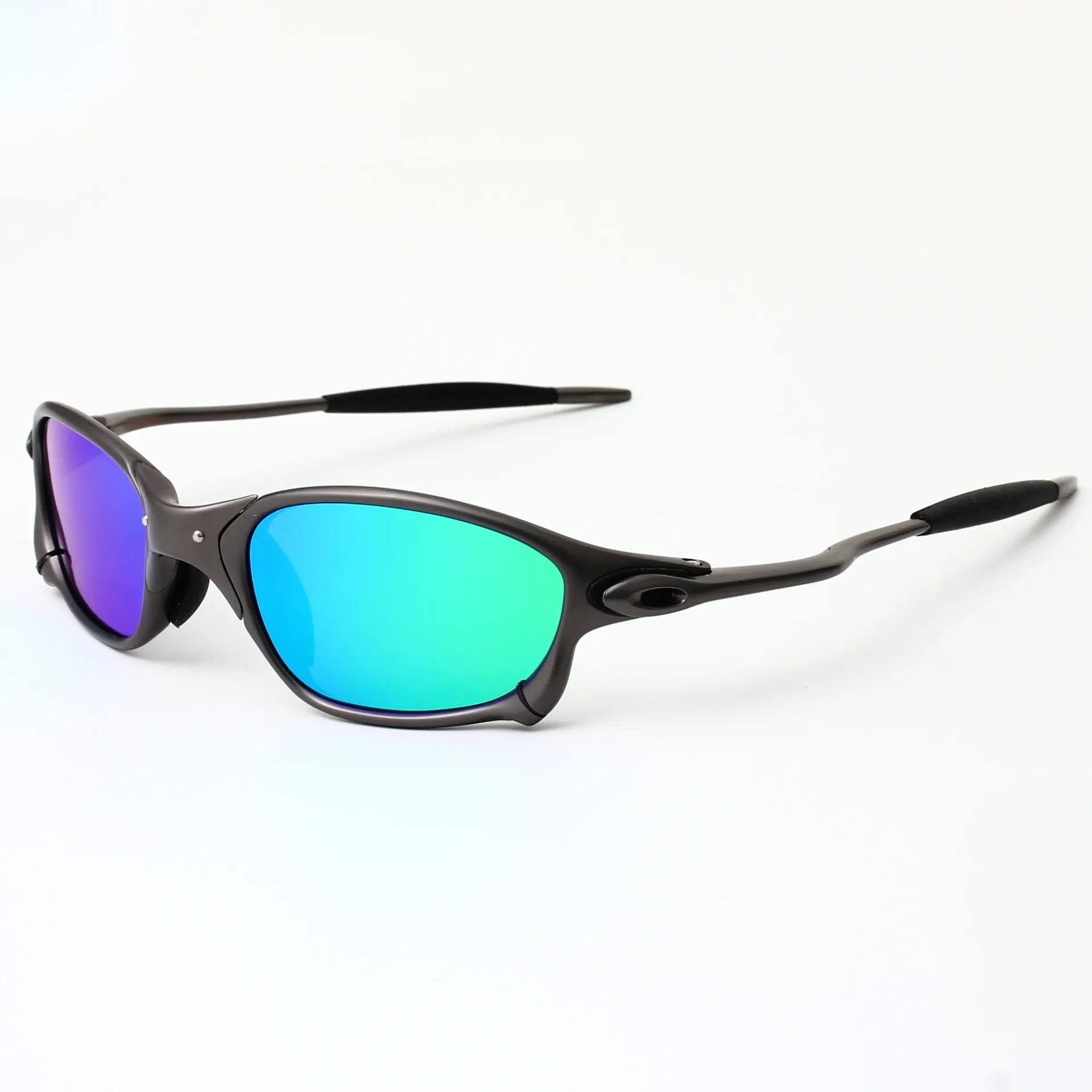 

Cyber Retro Aviator Glasses - Polarized Metal Frame, Futuristic Vintage Sunglasses Men/Women