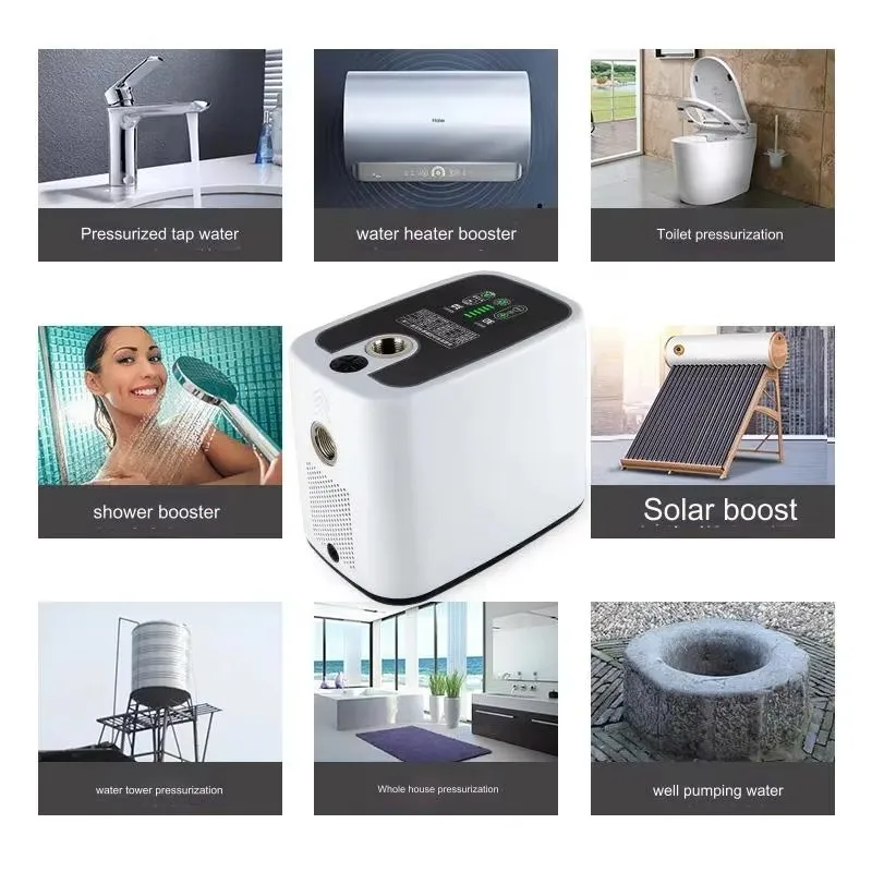 OEM DOMESTIC AC Home Silent Intelligent Permanent Magnet Synchronous Motor Water Pressure Booster Pump PMSM VF Constant Control