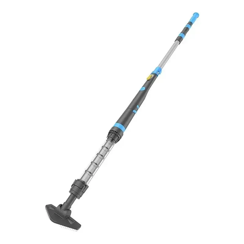 مكنسة كهربائية صغيرة لتنظيف سفلي السمك، شفط لاسلكي لحمام السباحة