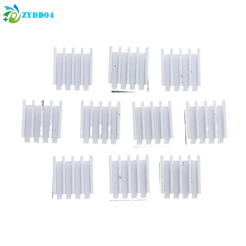 

●10Pcs 1*1 A4988 Stepper Driver Heat Sink Aluminum HeatSink Cooling Radiator 3D Printer Parts A4988 Dedicated Heatsink
