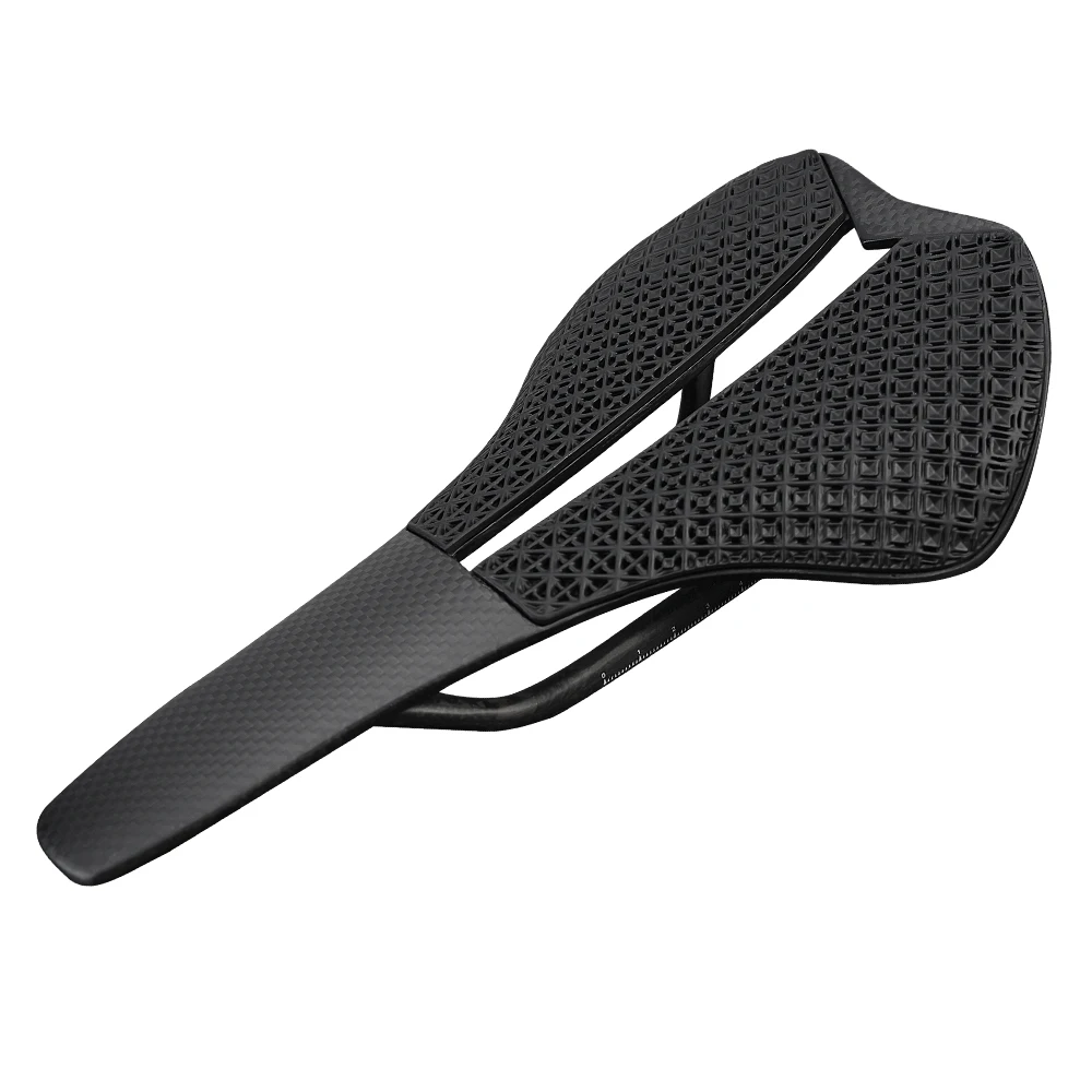 wholesale 130g 245x145mm carbon fiber T800 racing seat bicycle accessories road MTB seat cushion matte black bicycle saddle