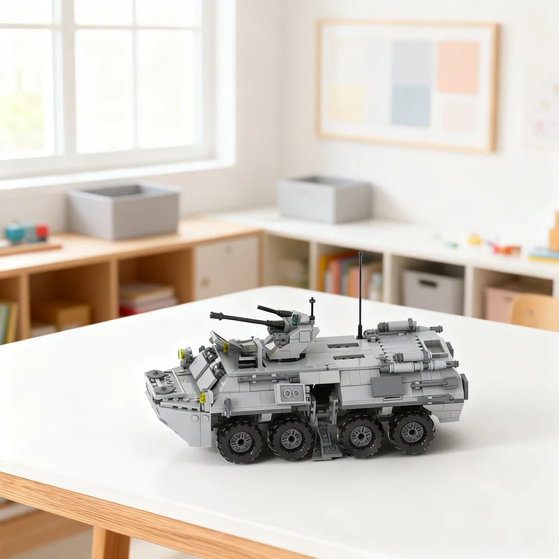 

798pcs MOC BTR 82A APC 1 33 Creator Expert Model Building Blocks Toy Gift Creative Display Collectible Desk Premium Adult Kids