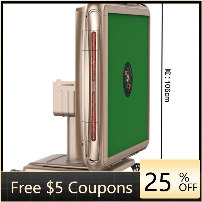 

ZZXl Installation Bass Mahjong Machine Automatic Folding Electric Mahjong Table Dining Table